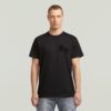 T-shirt med lös passform och flockmönster T-shirt med lös passform och flockmönster