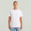 T-shirt med lös passform och flockmönster T-shirt med lös passform och flockmönster