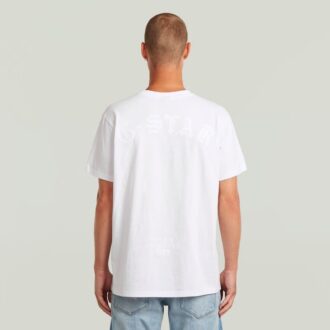 T-shirt med lös passform och flockmönster T-shirt med lös passform och flockmönster