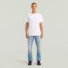 T-shirt med lös passform och flockmönster T-shirt med lös passform och flockmönster