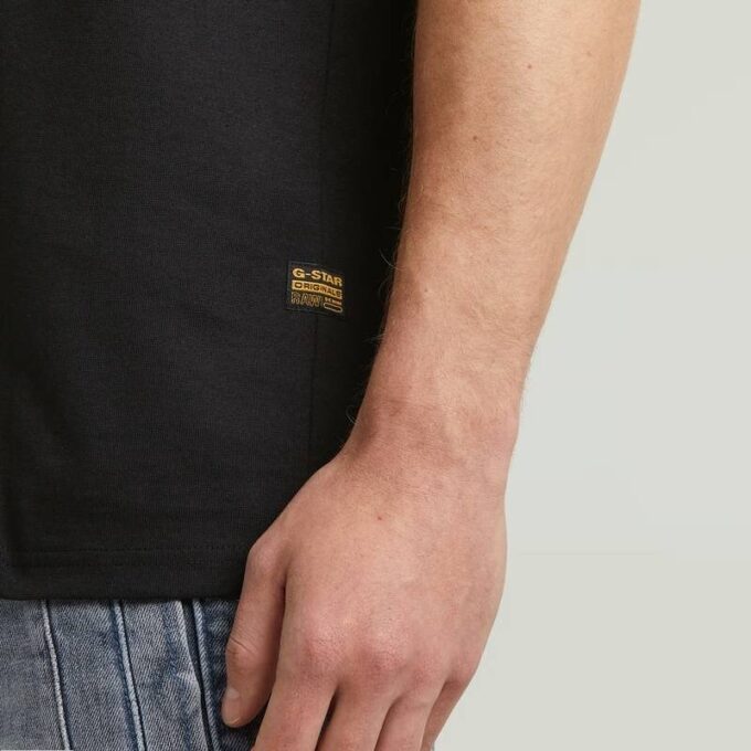 T-shirt med lös passform och flockmönster T-shirt med lös passform och flockmönster