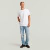 T-shirt med lös passform och flockmönster T-shirt med lös passform och flockmönster
