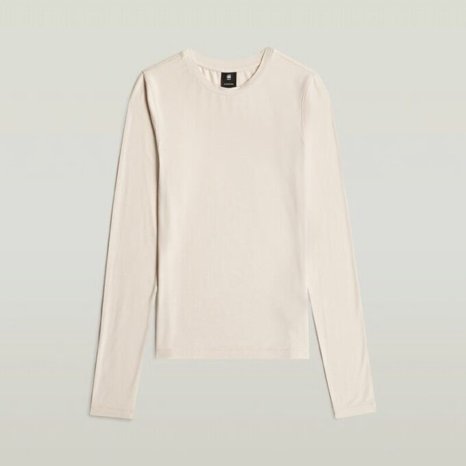 T-shirt med rund hals T-shirt med rund hals