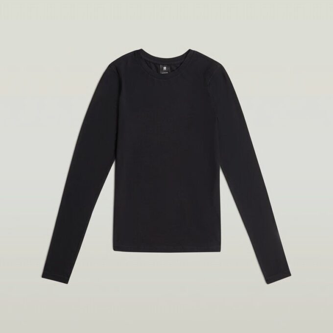 T-shirt med rund hals T-shirt med rund hals