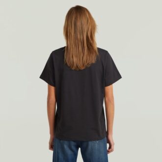T-shirt med rund halsringning