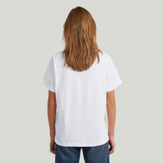 T-shirt med rund halsringning