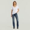T-shirt med rund halsringning T-shirt med rund halsringning