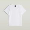 T-shirt med rund halsringning T-shirt med rund halsringning