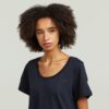 T-shirt med rund halsringning T-shirt med rund halsringning