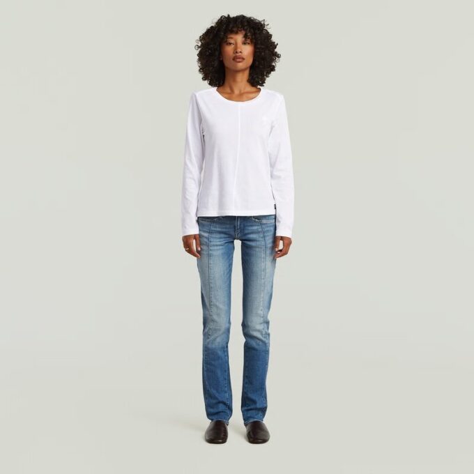 T-shirt med sömmar framtill T-shirt med sömmar framtill