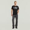 T-shirt med splittrad grafik T-shirt med splittrad grafik