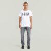 T-shirt med splittrad grafik T-shirt med splittrad grafik