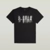 T-shirt med splittrad grafik T-shirt med splittrad grafik