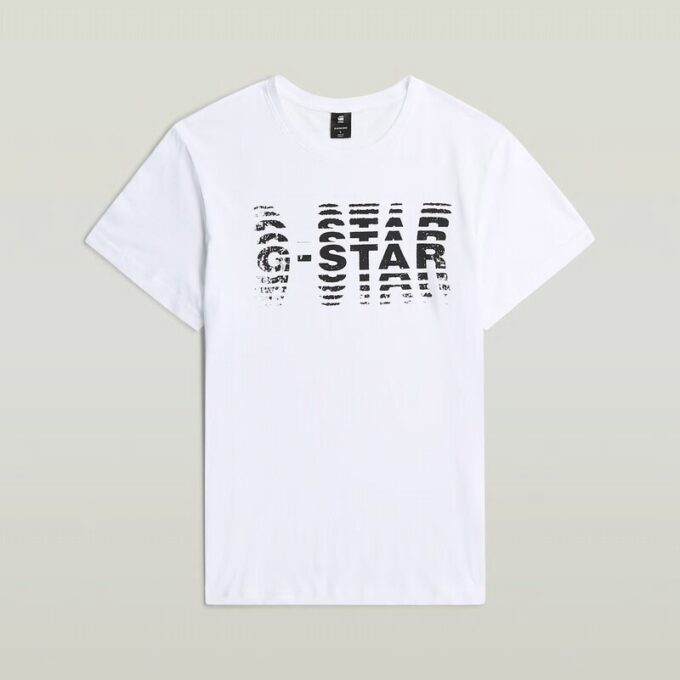 T-shirt med splittrad grafik T-shirt med splittrad grafik