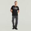 T-shirt med splittrad grafik T-shirt med splittrad grafik