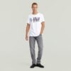 T-shirt med splittrad grafik T-shirt med splittrad grafik