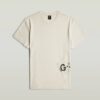 T-shirt med sprayad grafik T-shirt med sprayad grafik