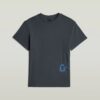 T-shirt med sprayad grafik T-shirt med sprayad grafik