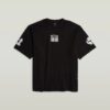 T-shirt med streckkodsmotiv T-shirt med streckkodsmotiv