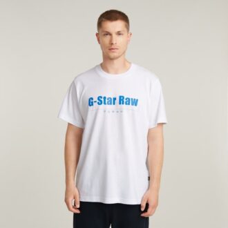 T-shirt med symboltryck och lös passform