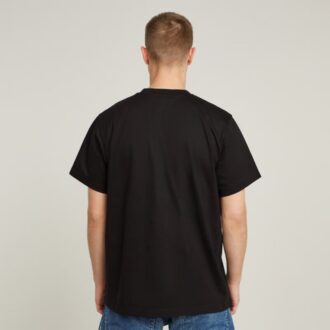 T-shirt med symboltryck och lös passform