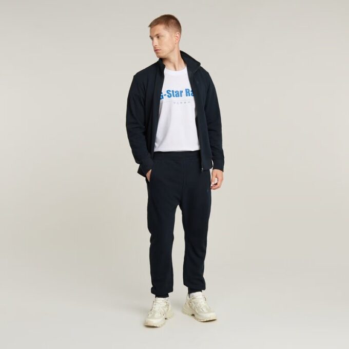 T-shirt med symboltryck och lös passform