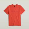 T-shirt med symboltryck och lös passform