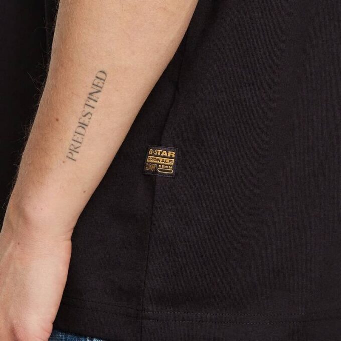 T-shirt med symboltryck och lös passform