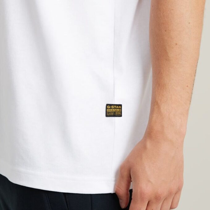 T-shirt med symboltryck och lös passform