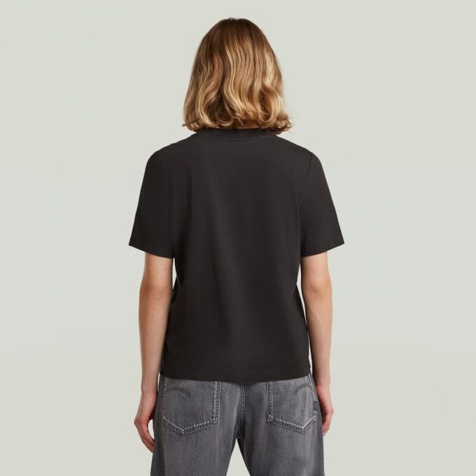 T-shirt med text och grafik T-shirt med text och grafik