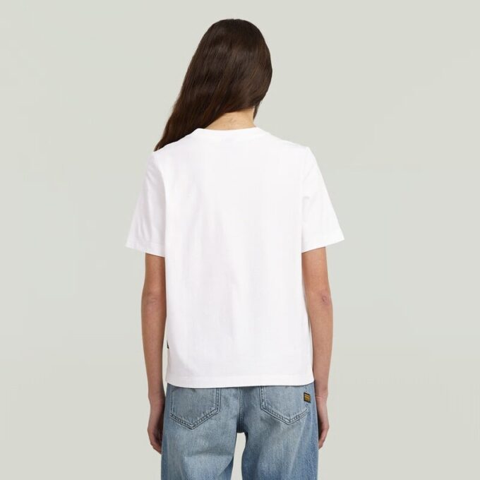 T-shirt med text och grafik T-shirt med text och grafik