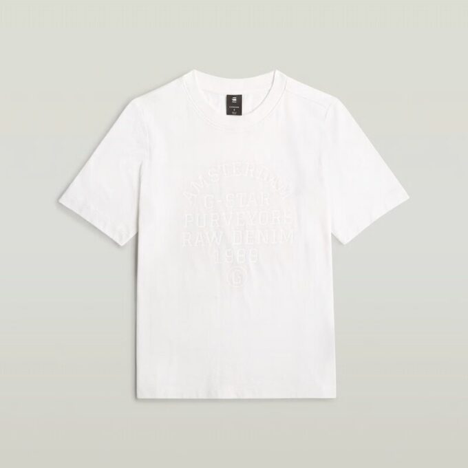 T-shirt med text och grafik T-shirt med text och grafik