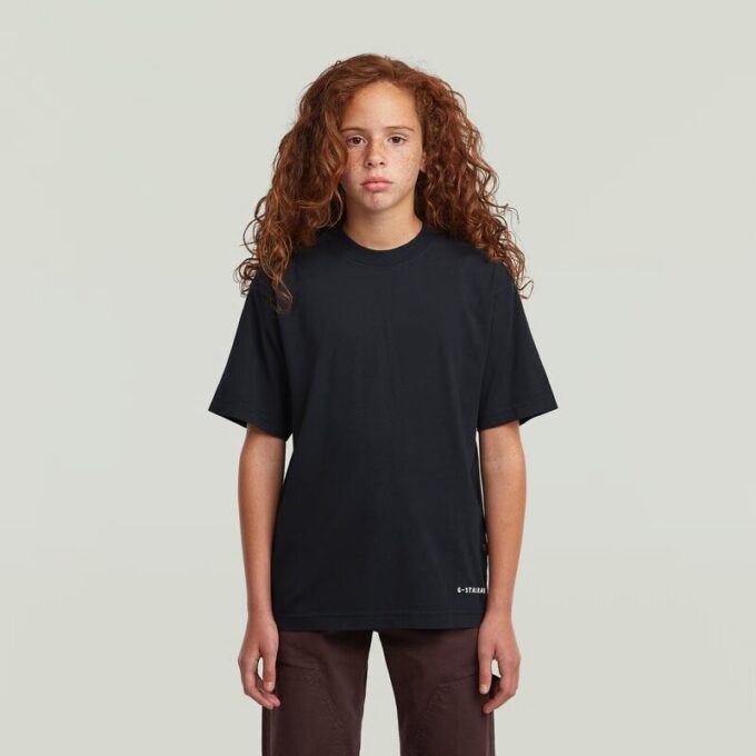 T-shirt med överdimensionerad passform för flickor T-shirt med överdimensionerad passform för flickor