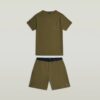 T-shirt och kort pyjamasset T-shirt och kort pyjamasset