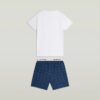 T-shirt och kort pyjamasset T-shirt och kort pyjamasset