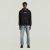 Text Splatters Avslappnad Hoodie Text Splatters Avslappnad Hoodie