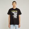 Trappor Grafisk Lös T-shirt