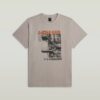 Trappor Grafisk Lös T-shirt Trappor Grafisk Lös T-shirt