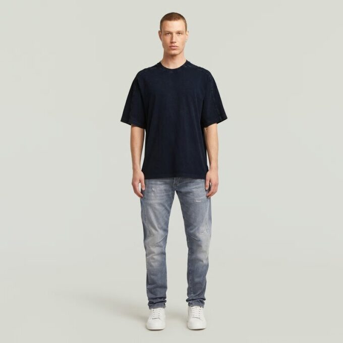 Tvättad boxig t-shirt Tvättad boxig t-shirt