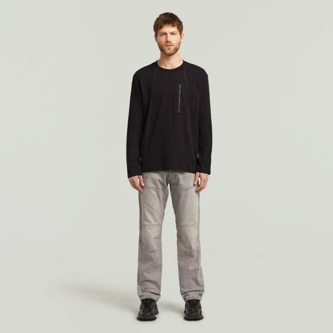 Tweeter A-linjeformad T-shirt med fickor Tweeter A-linjeformad T-shirt med fickor