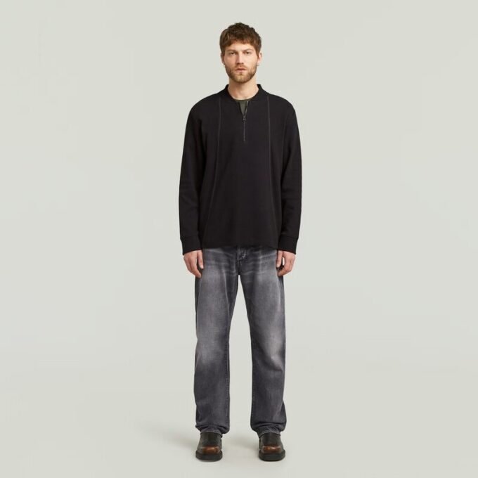 Tweeter A-linjeformad t-shirt med halv dragkedja Tweeter A-linjeformad t-shirt med halv dragkedja