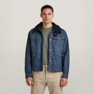 Unisex flygstridsjacka för sherpa