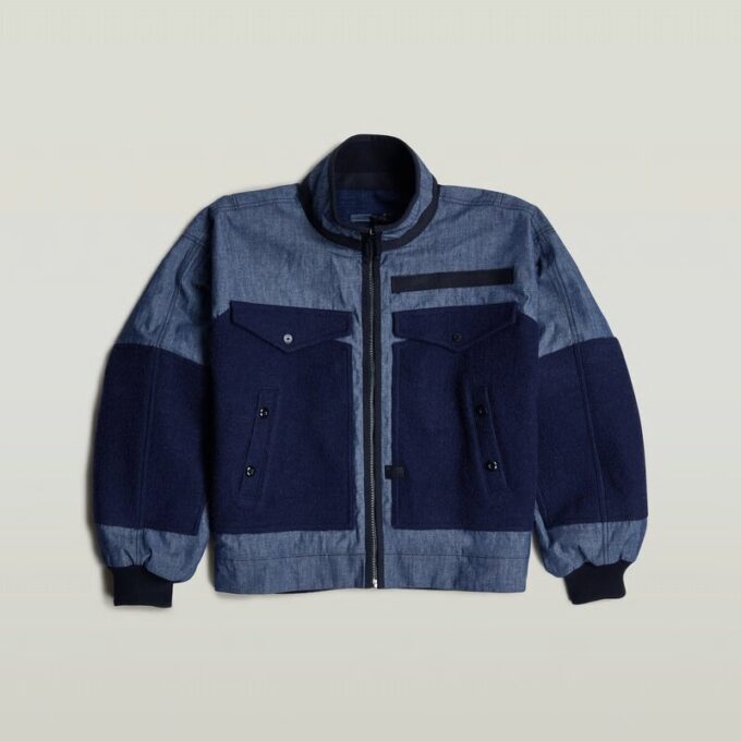 Unisex GSRR Maxi vändbar bomberjacka