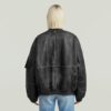 Unisex lädermakroballongbomber Unisex lädermakroballongbomber