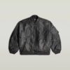 Unisex lädermakroballongbomber Unisex lädermakroballongbomber