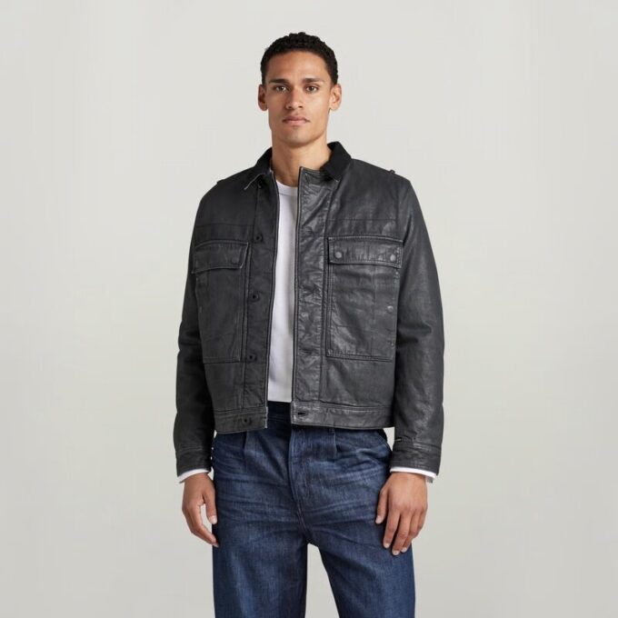 Unisex Utility Jacka med Flikfickor Unisex Utility Jacka med Flikfickor