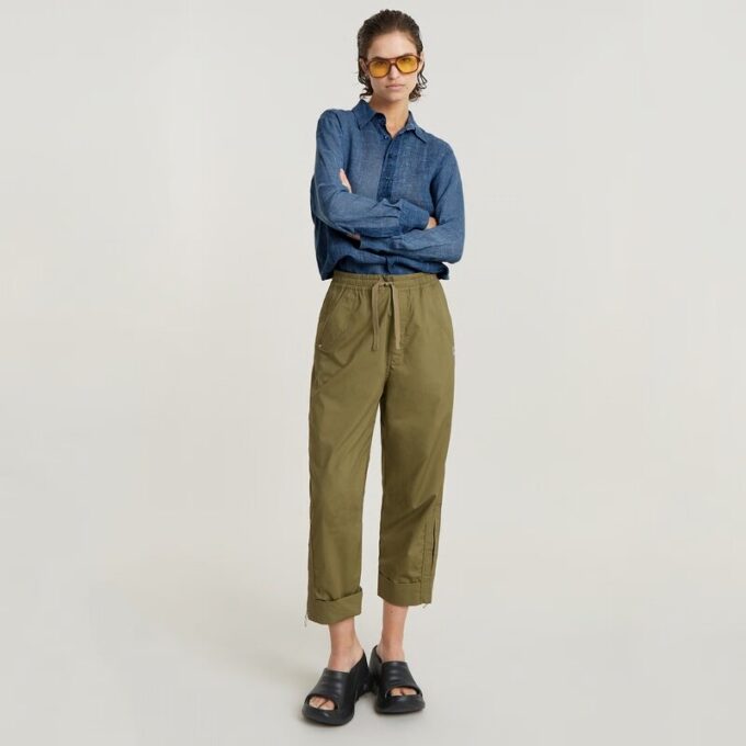 Utility Cropped Byxor Utility Cropped Byxor