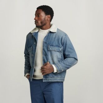Utility Sherpajacka med Flikfickor