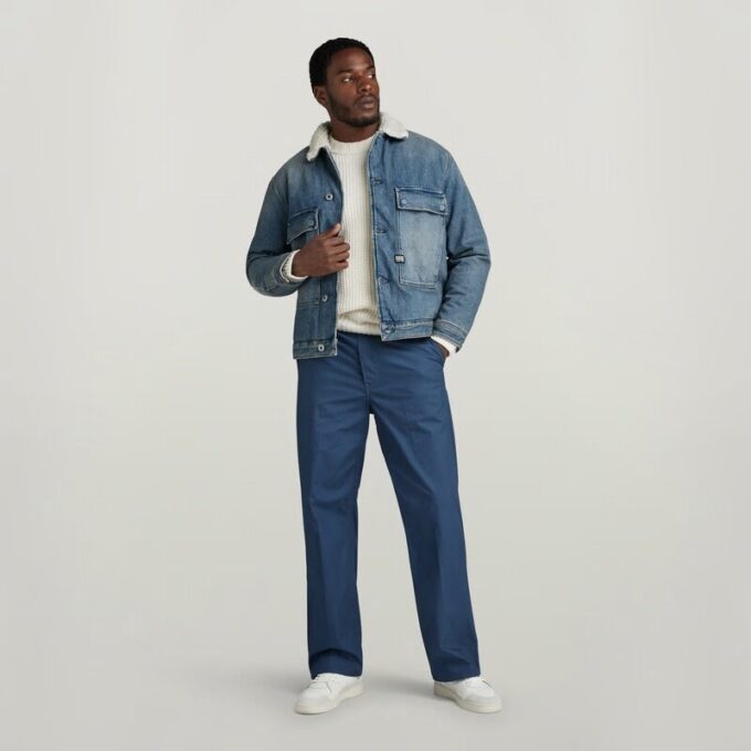 Utility Sherpajacka med Flikfickor Utility Sherpajacka med Flikfickor