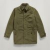 Vadderad trenchcoat med verktygsmaterial Vadderad trenchcoat med verktygsmaterial